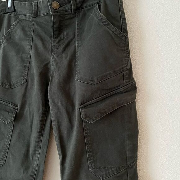 Jolt Jeans Womens Regular Size green Stretch Jegging Skinny zip ankle Casual 7 - Picture 6 of 7